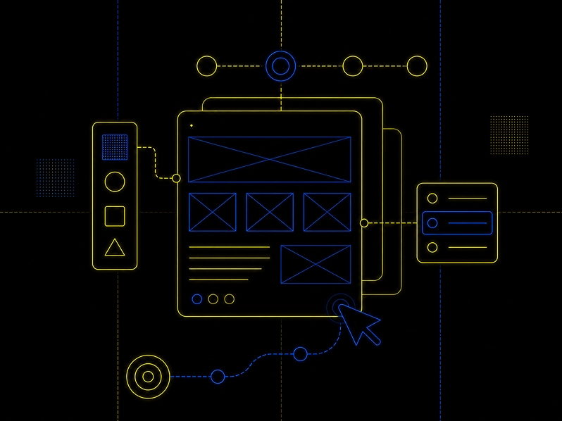 Grafische Darstellung der Themen "Design und Nutzerführung"